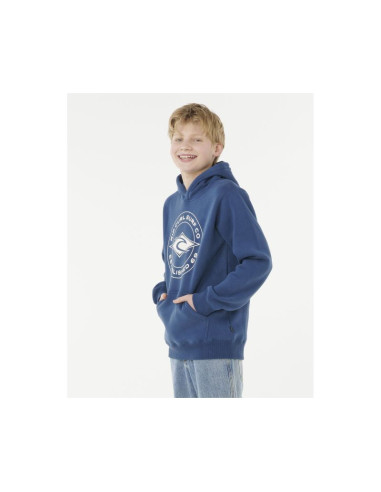 Bluza rip curl stapler hood -boy granatowa