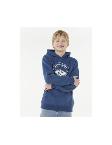 Bluza rip curl stapler hood -boy granatowa