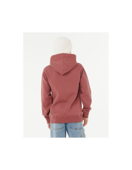 Bluza rip curl stapler hood -boy czerwona