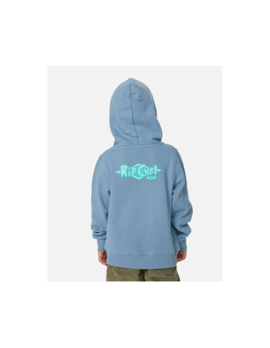 Bluza chłopięca rip curl ride the wave z/t fleece -boy niebieska
