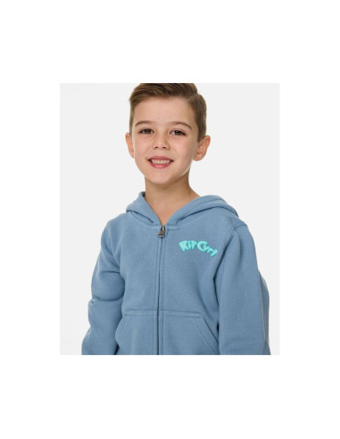 Bluza chłopięca rip curl ride the wave z/t fleece -boy niebieska