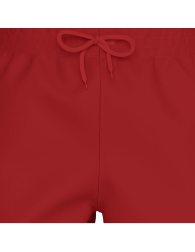 Spodenki kąpielowe nike logo lap 5" volley czerwone nessg574 614