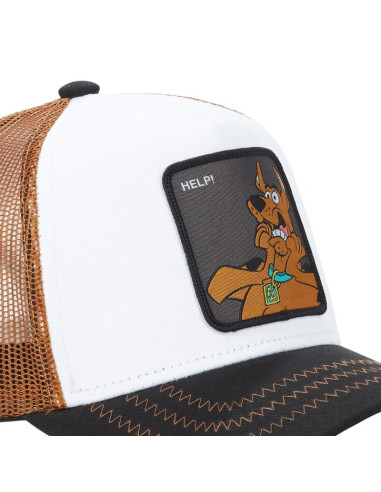 Czapka z daszkiem capslab scooby-doo trucker - cl/sd1/1/rel