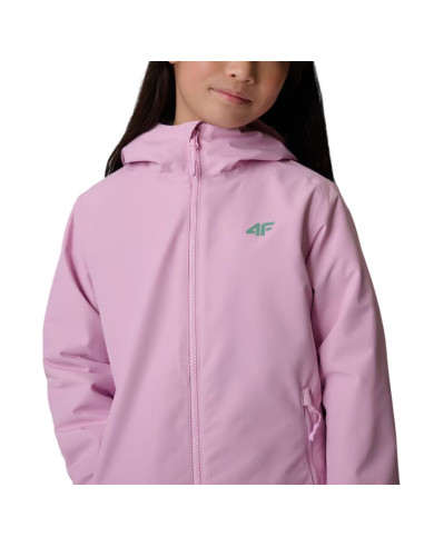 Kurtka dla dzieci 4f u0959 jasny fiolet 4fjwss26ttjau0959 52s