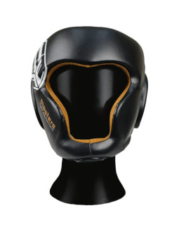 Kask bokserski kss-pu-black