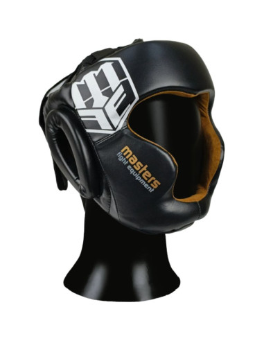 Kask bokserski kss-pu-black