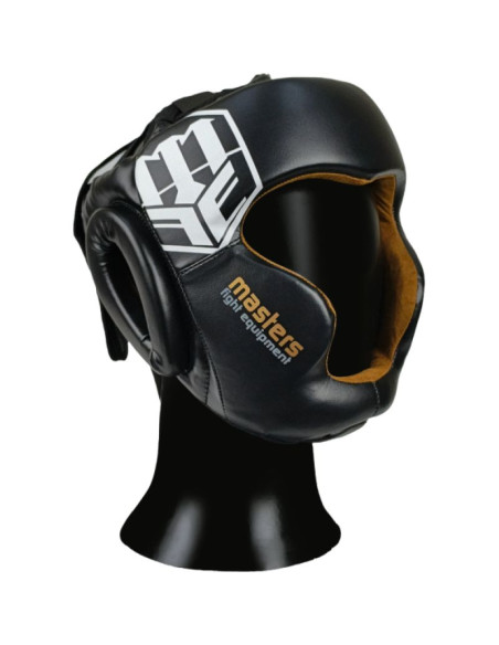 Kask bokserski kss-pu-black
