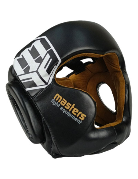 Kask bokserski kss-pu-black