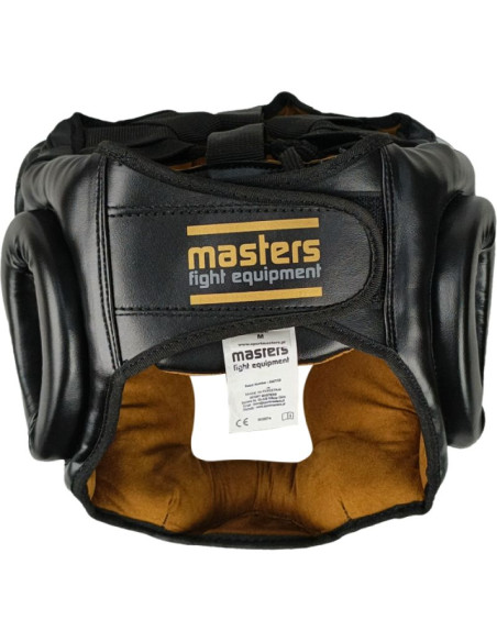 Kask bokserski kss-pu-black