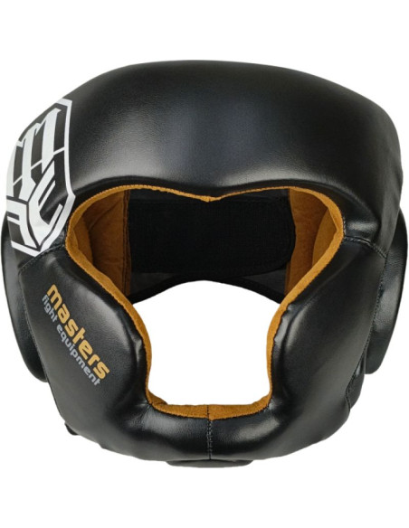 Kask bokserski kss-pu-black