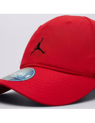 Czapka z daszkiem air jordan jumpman essential gym red czerwona - 9a0724-r78