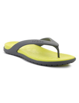 Crocs coast flip slate grey/citrus 212035-0gg