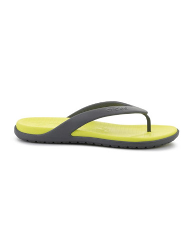 Crocs coast flip slate grey/citrus 212035-0gg