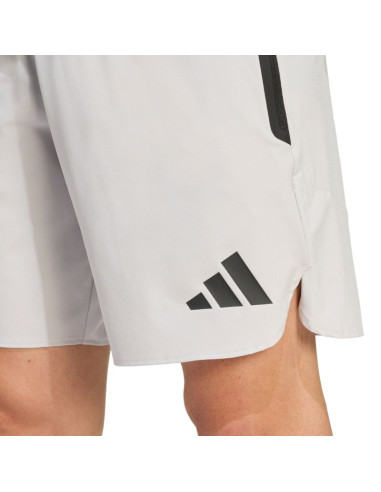 Spodenki męskie adidas tiro travel woven szare ke8369