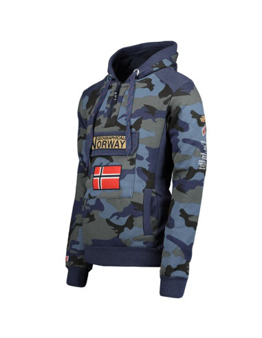 Geographical norway gymclass men camo 100 (wt1663h/gn/militaire blue)