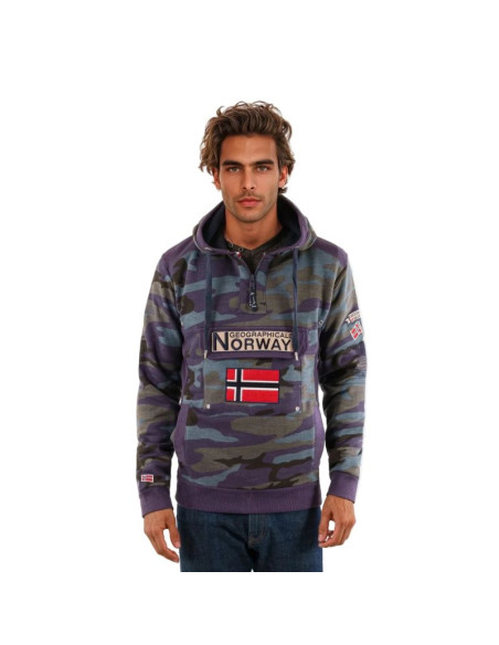 Geographical norway gymclass men camo 100 (wt1663h/gn/militaire blue)