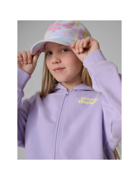 Bluza dresowa loose z kapturem dziewczęca 4f 4fjrss26tswsf2936-52s
