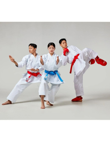 Rękawice do karate - mitts 2 red wkf | mooto