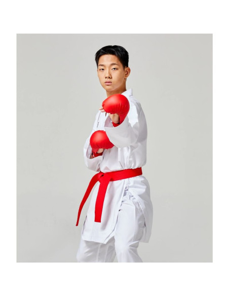 Rękawice do karate - mitts 2 red wkf | mooto