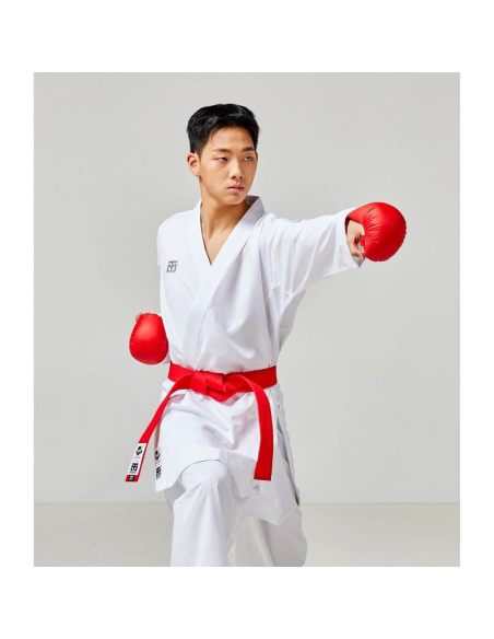 Rękawice do karate - mitts 2 red wkf | mooto