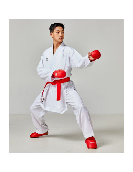 Rękawice do karate - mitts 2 red wkf | mooto