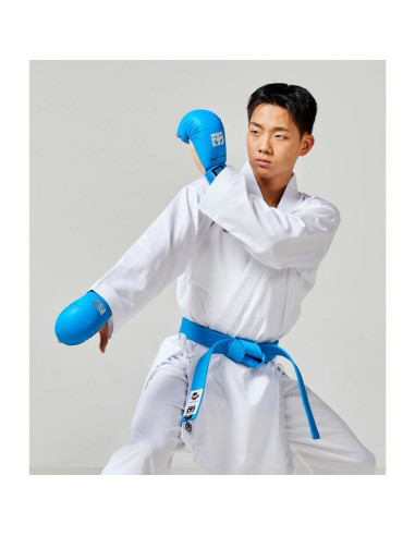 Rękawice do karate - mitts 2 blue wkf | mooto