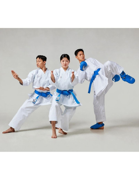 Rękawice do karate - mitts 2 blue wkf | mooto