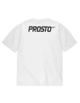 Prosto big log infinity t-shirt kl261mtee1031 białe l 2