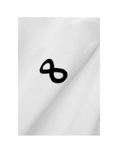 Prosto big log infinity t-shirt kl261mtee1031 białe l