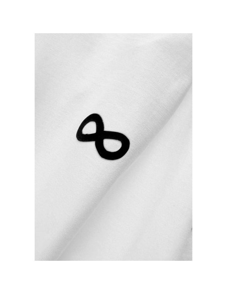 Prosto big log infinity t-shirt kl261mtee1031 białe l