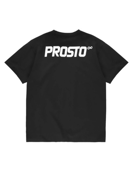 Prosto big log infinity t-shirt kl261mtee1032 czarne l