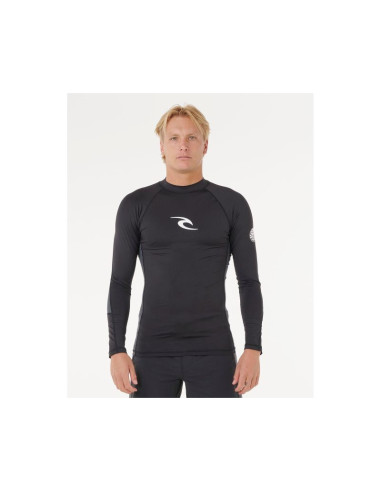 Lycra rip curl waves upf perf l/s czarna