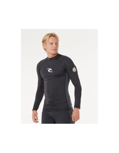 Lycra rip curl waves upf perf l/s czarna