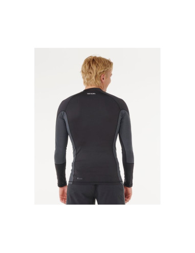 Lycra rip curl waves upf perf l/s czarna