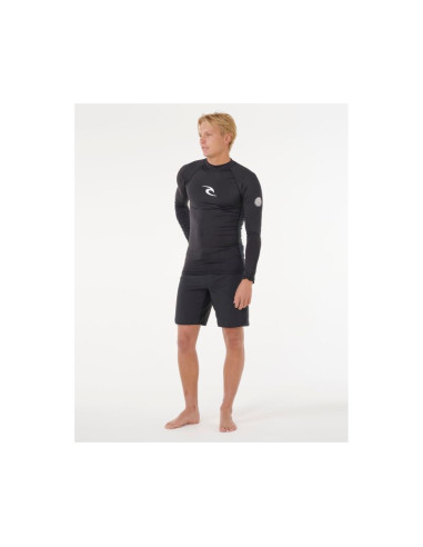 Lycra rip curl waves upf perf l/s czarna