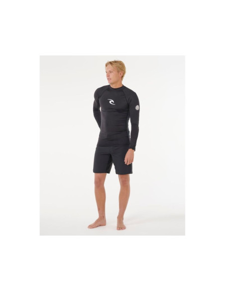 Lycra rip curl waves upf perf l/s czarna