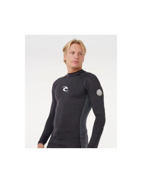 Lycra rip curl waves upf perf l/s czarna