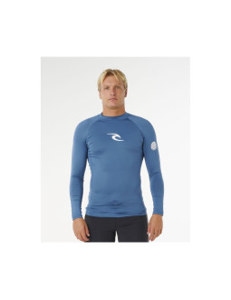 Lycra męska rip curl waves upf perf l/s niebieska