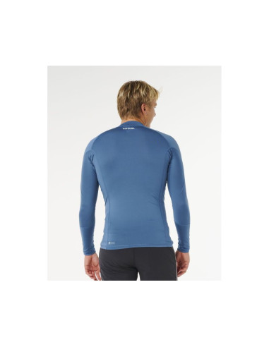 Lycra męska rip curl waves upf perf l/s niebieska