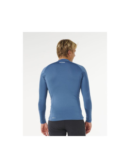 Lycra męska rip curl waves upf perf l/s niebieska