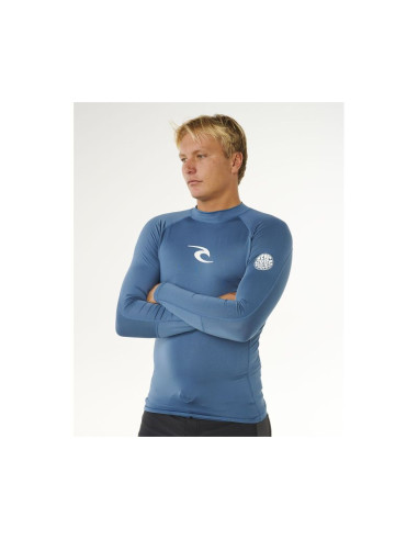 Lycra męska rip curl waves upf perf l/s niebieska