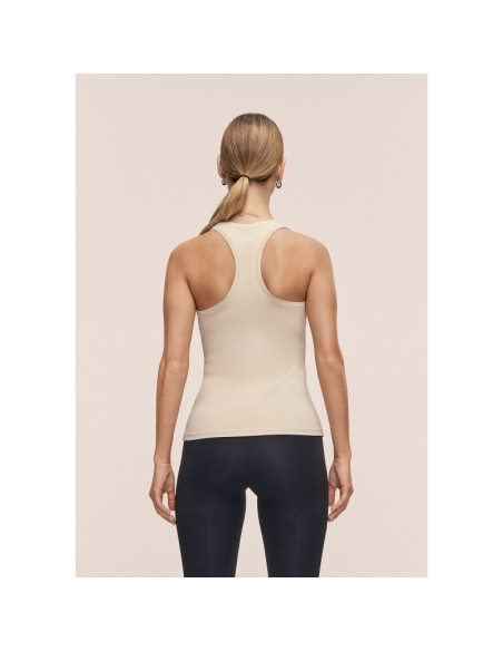 Koszulka damska casall essential racerback tank kolor beżowy