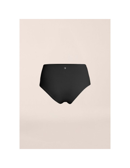 Majtki kąpielowe casall high waist bikini hipster kolor czarny