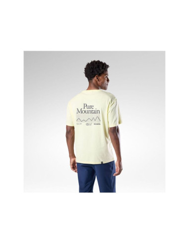 Koszulka męska rossignol m graphic waterfall tee żółta