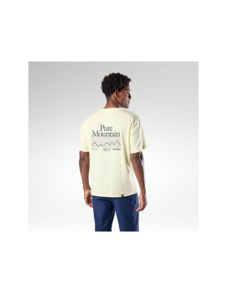 Koszulka męska rossignol m graphic waterfall tee żółta
