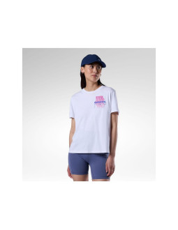 Koszulka damska rossignol w graphic waterfall tee biała