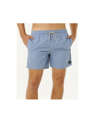 Boardshorty męskie rip curl offset washed volley niebieskie