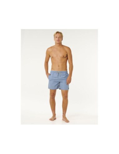 Boardshorty męskie rip curl offset washed volley niebieskie
