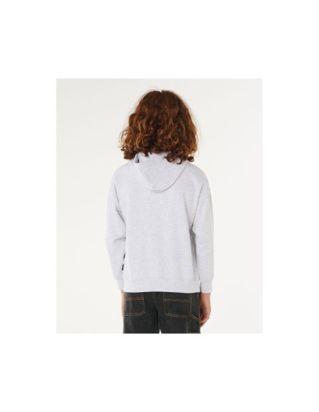 Bluza chłopięca rip curl eternal shred logo hood-boy szara