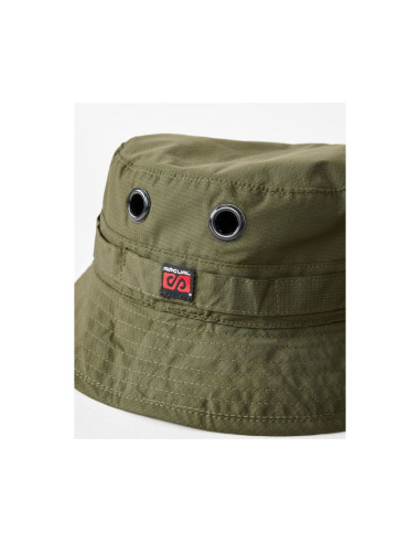 Kapelusz męski rip curl search packable hat zielony